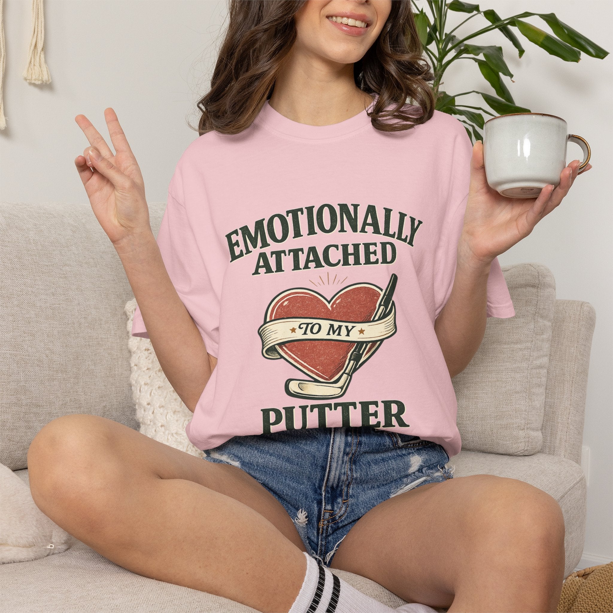 Emotionally Attached to My Putter T-Shirt