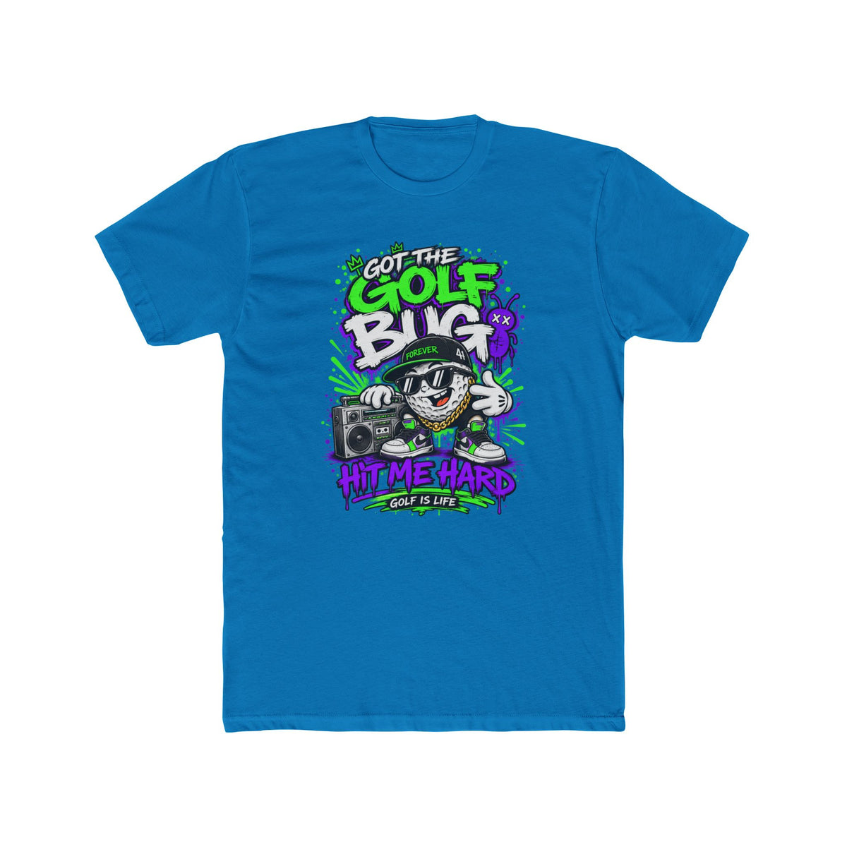"Got the Golf Bug" Neon Golf T-Shirt