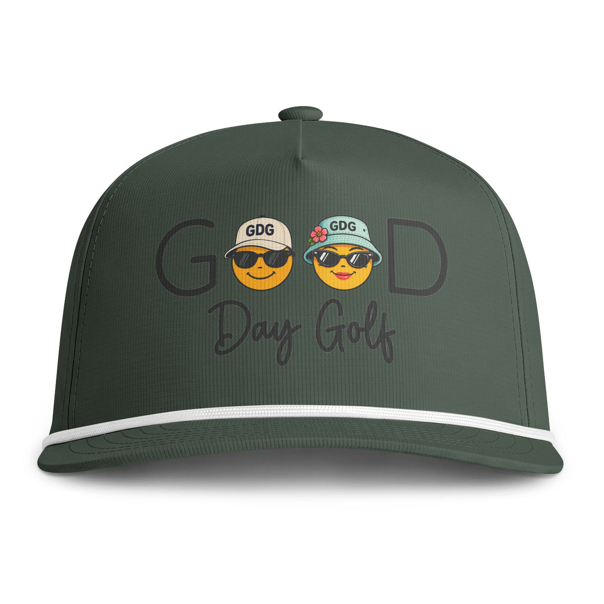 Good Day Golf Sunwashed Rope Hat