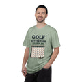 Golf Is Better Than Your Plans T-Shirt — Funny Golf Calendar Tee for Golfers