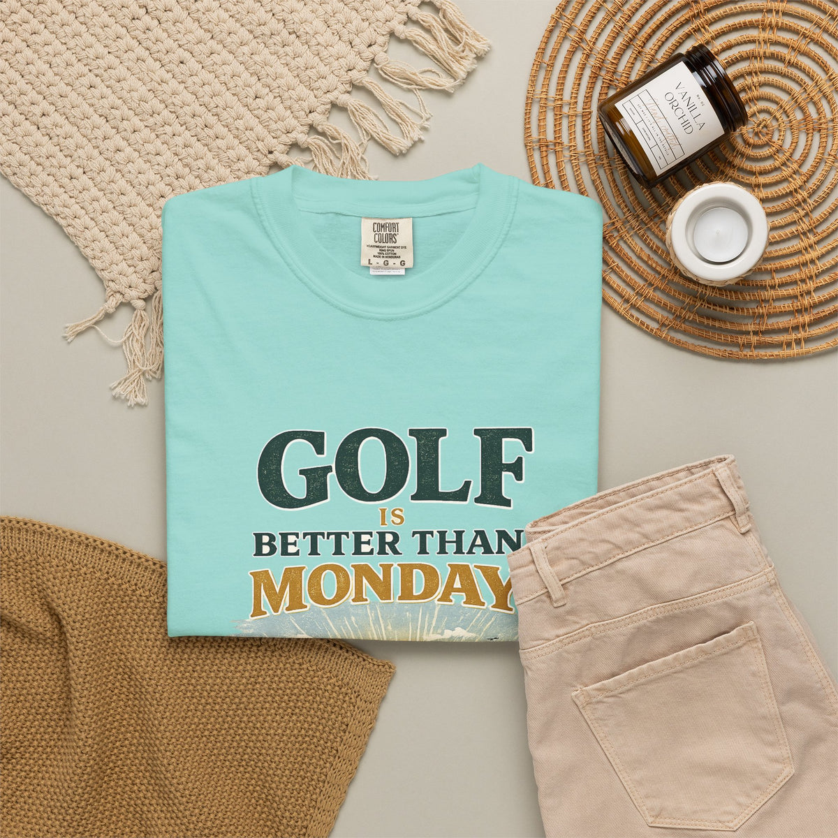Golf Is Better Than Monday — Sunrise Golf Tee