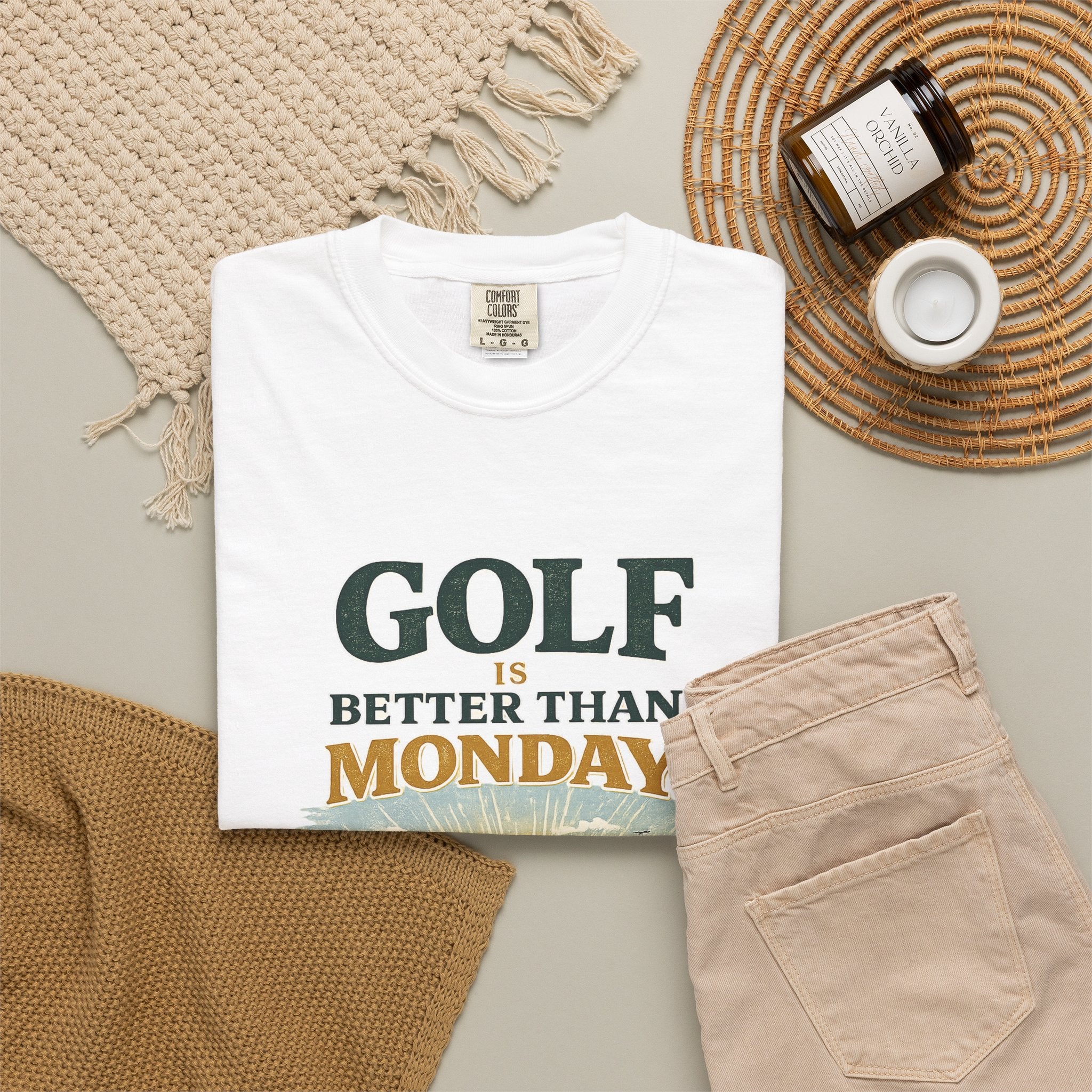 Golf Is Better Than Monday — Sunrise Tee