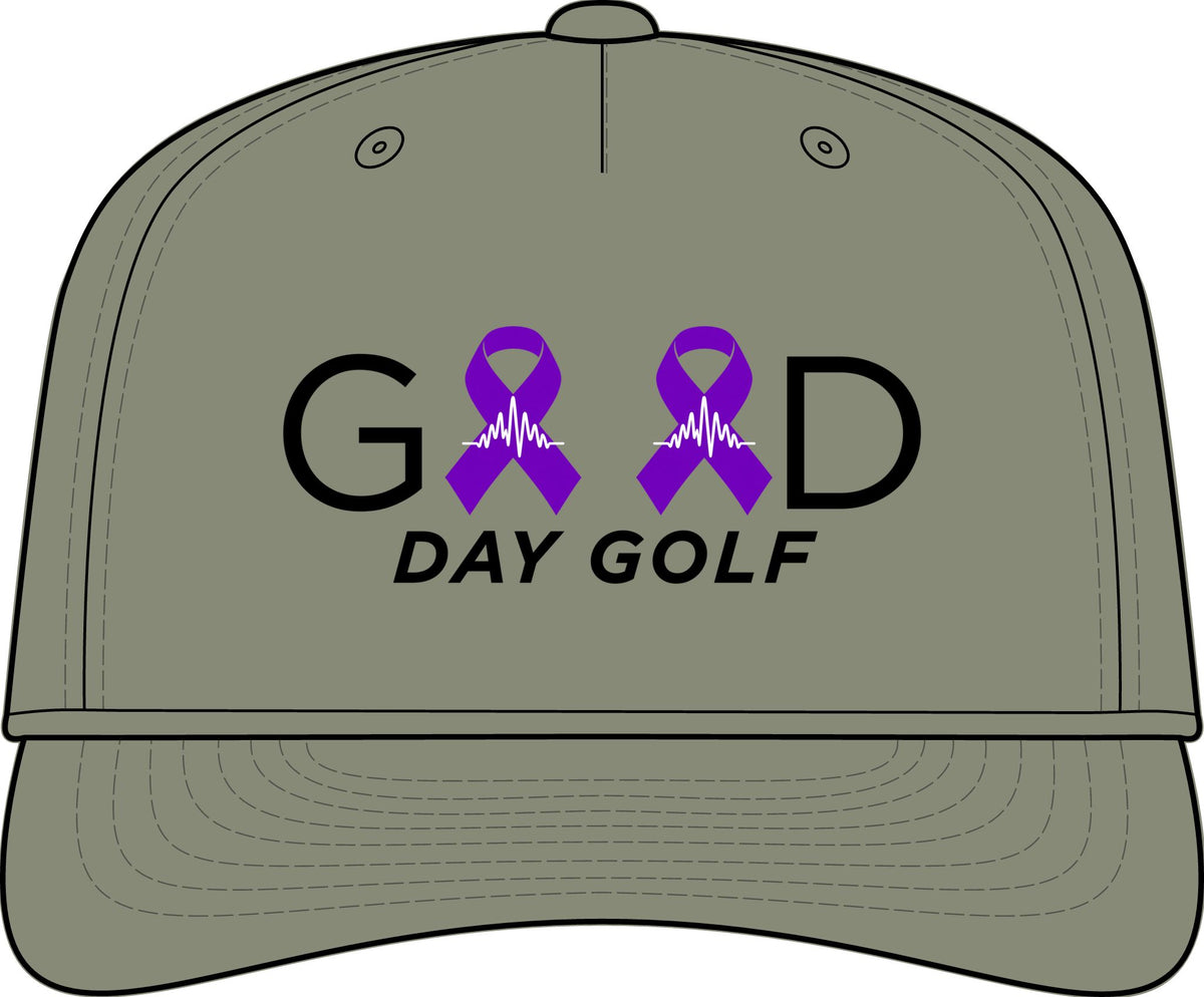 Good Day Golf Epilepsy Awareness Performance Rope Cap