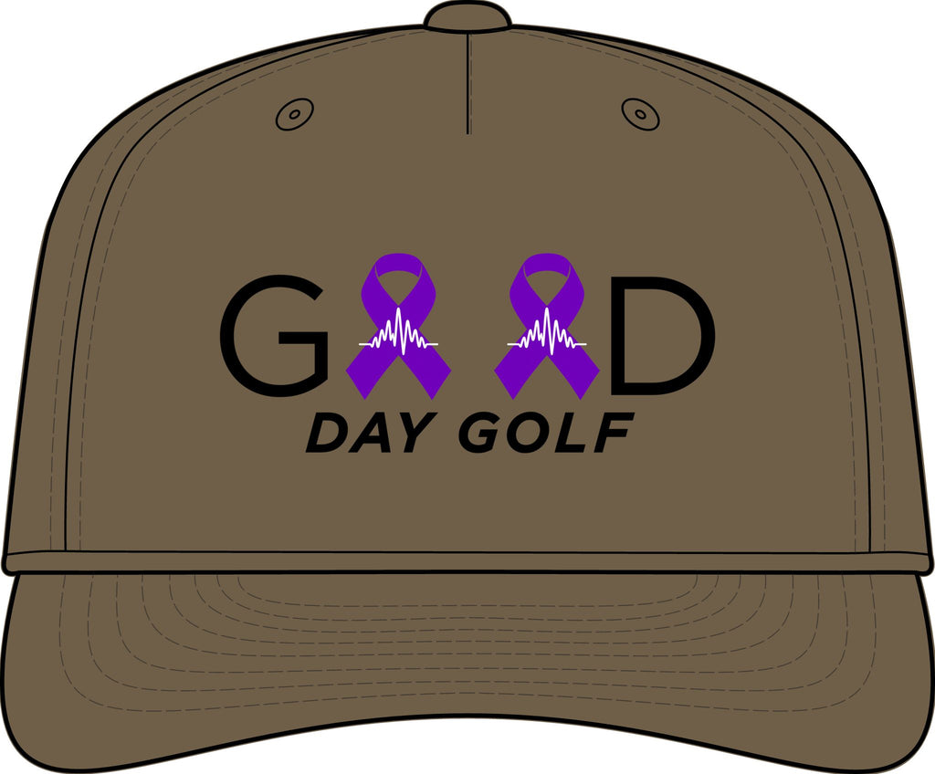 Good Day Golf Epilepsy Awareness Performance Rope Cap