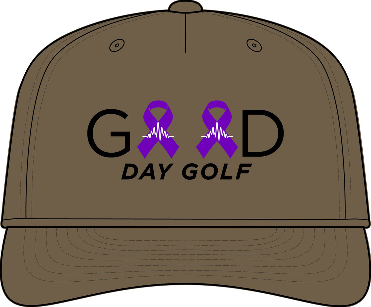 Good Day Golf Epilepsy Awareness Performance Rope Cap