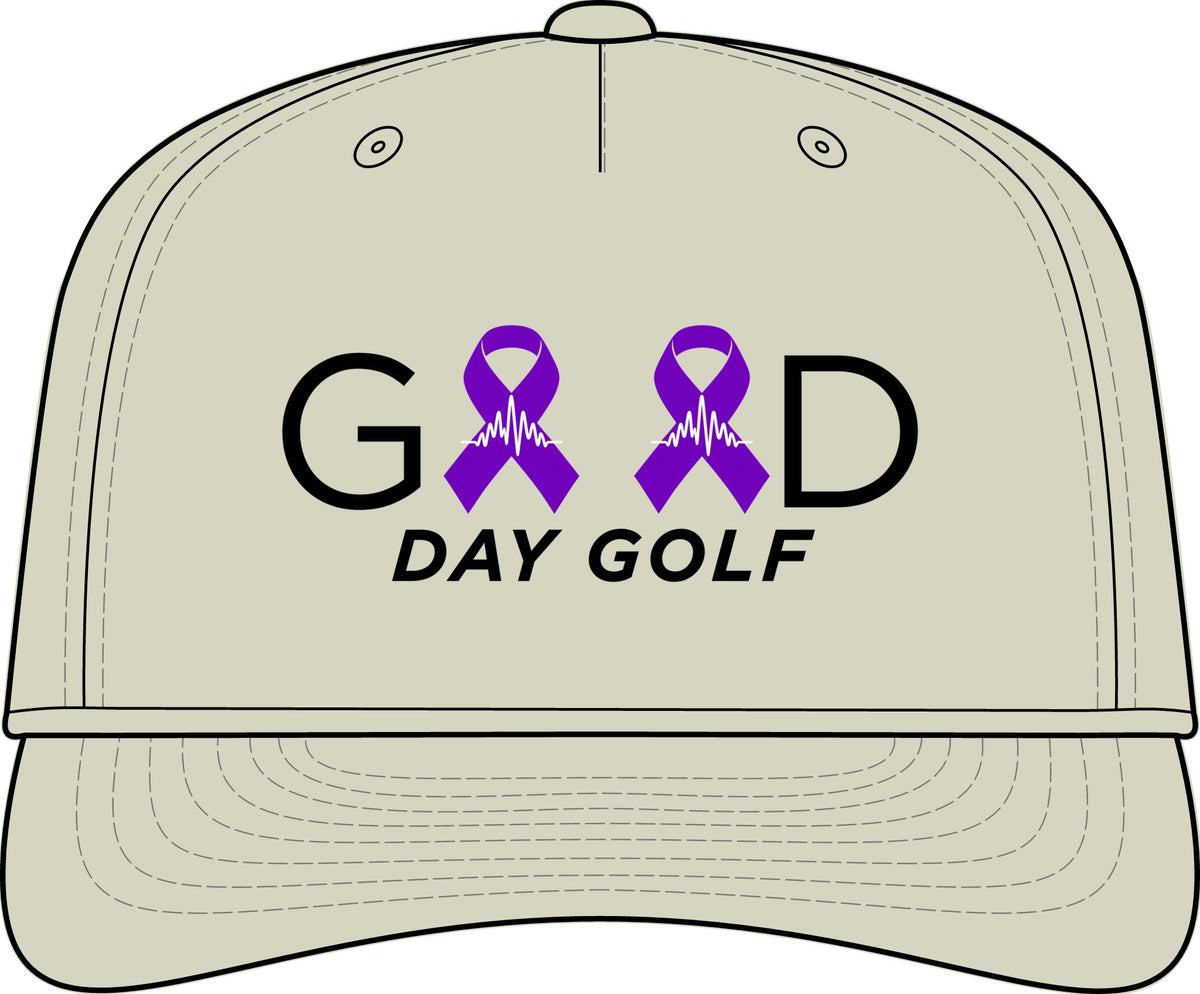 Good Day Golf Epilepsy Awareness Performance Rope Cap