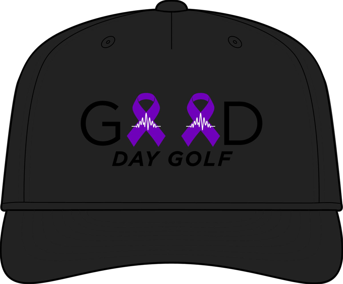 Good Day Golf Epilepsy Awareness Performance Rope Cap