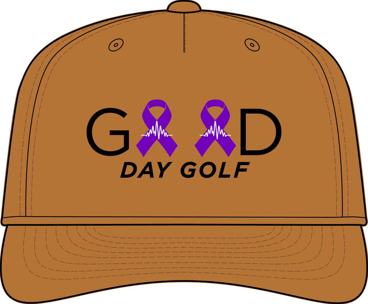 Good Day Golf Epilepsy Awareness Performance Rope Cap