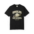 T-Shirt — "Smiles Not Scores" Retro Golf Graphic Tee