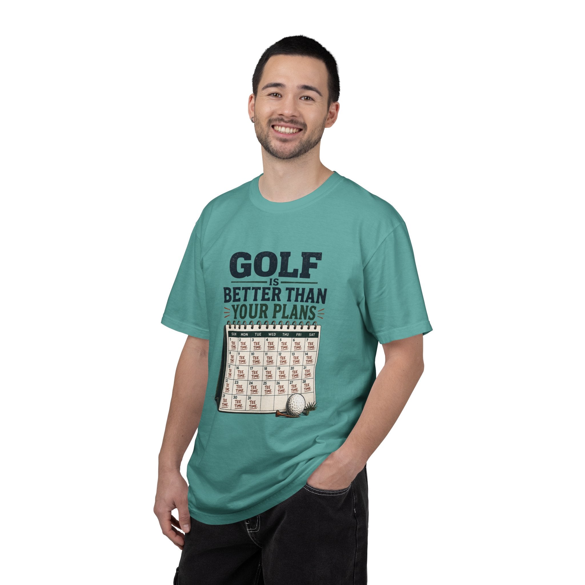 Golf Is Better Than Your Plans — Calendar Tee