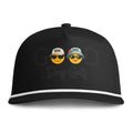 Golf Cap — "Good Day Golf" Sunwashed Rope Hat
