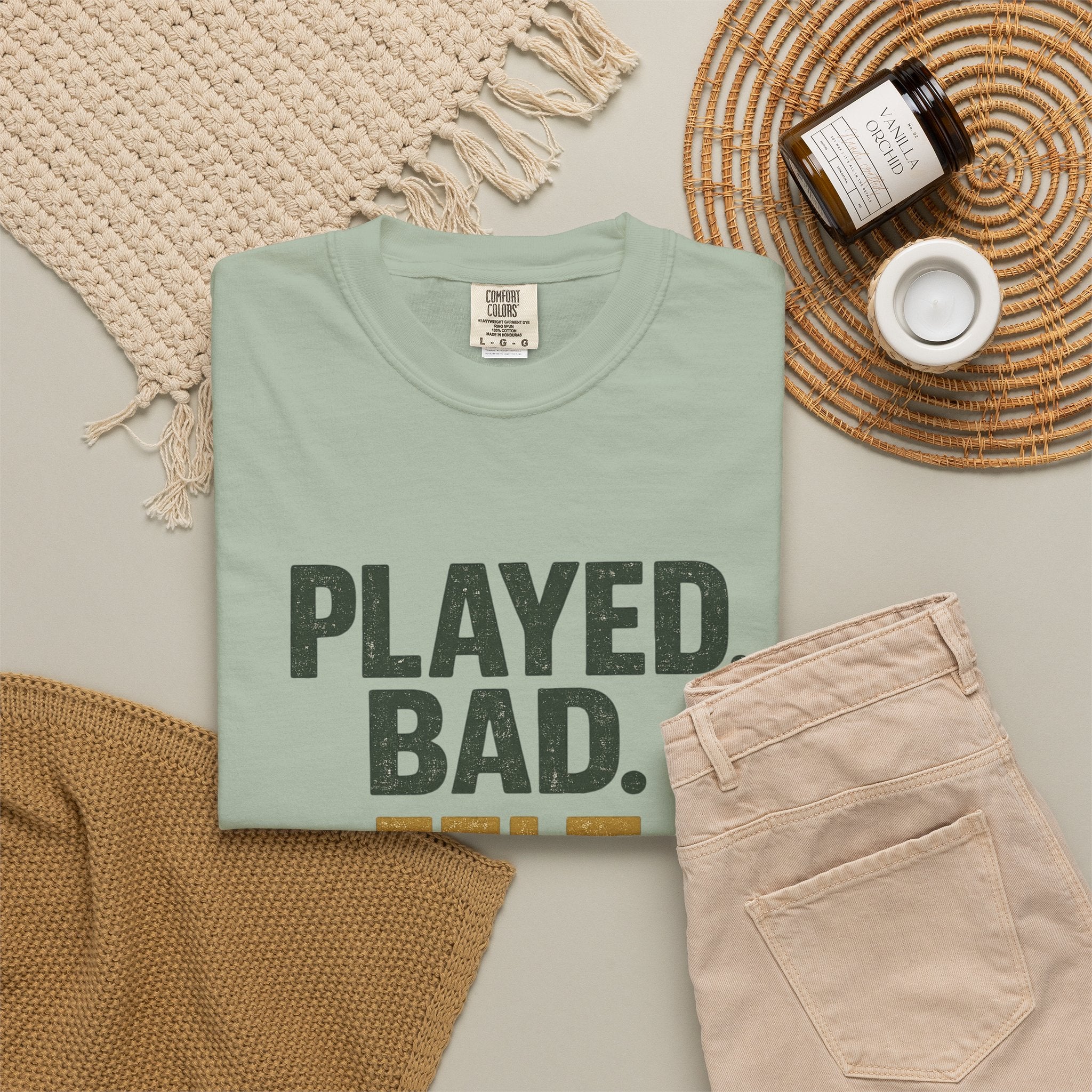 Played. Bad. Felt Good. Golf T-Shirt — Funny Golf Quote Tee