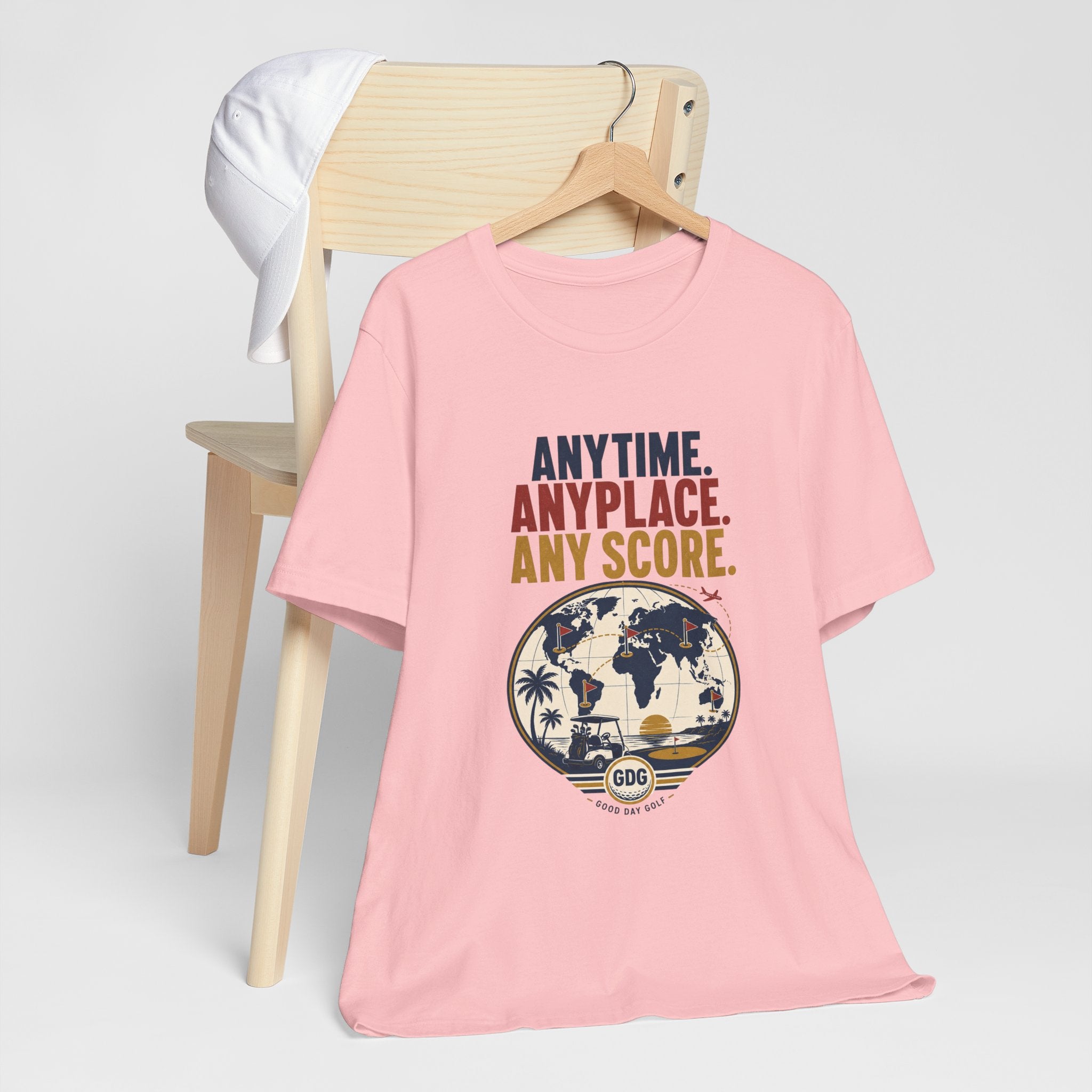 Anytime, Anyplace, Any Score — Golf Tee