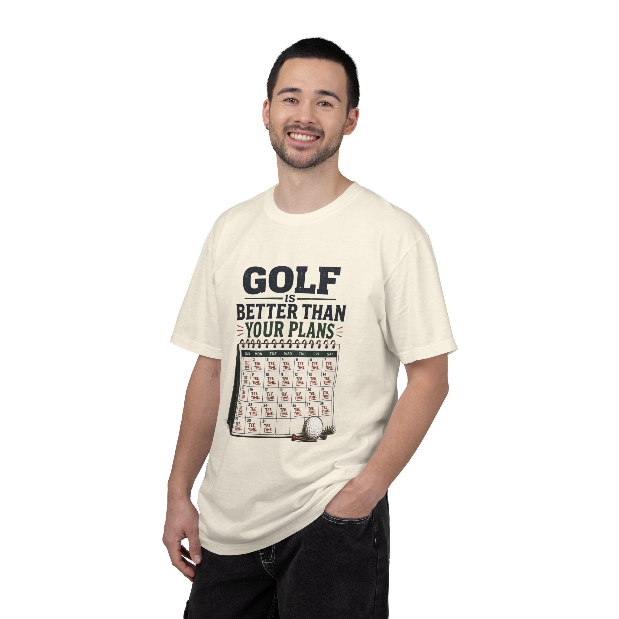 Golf Is Better Than Your Plans — Calendar Tee