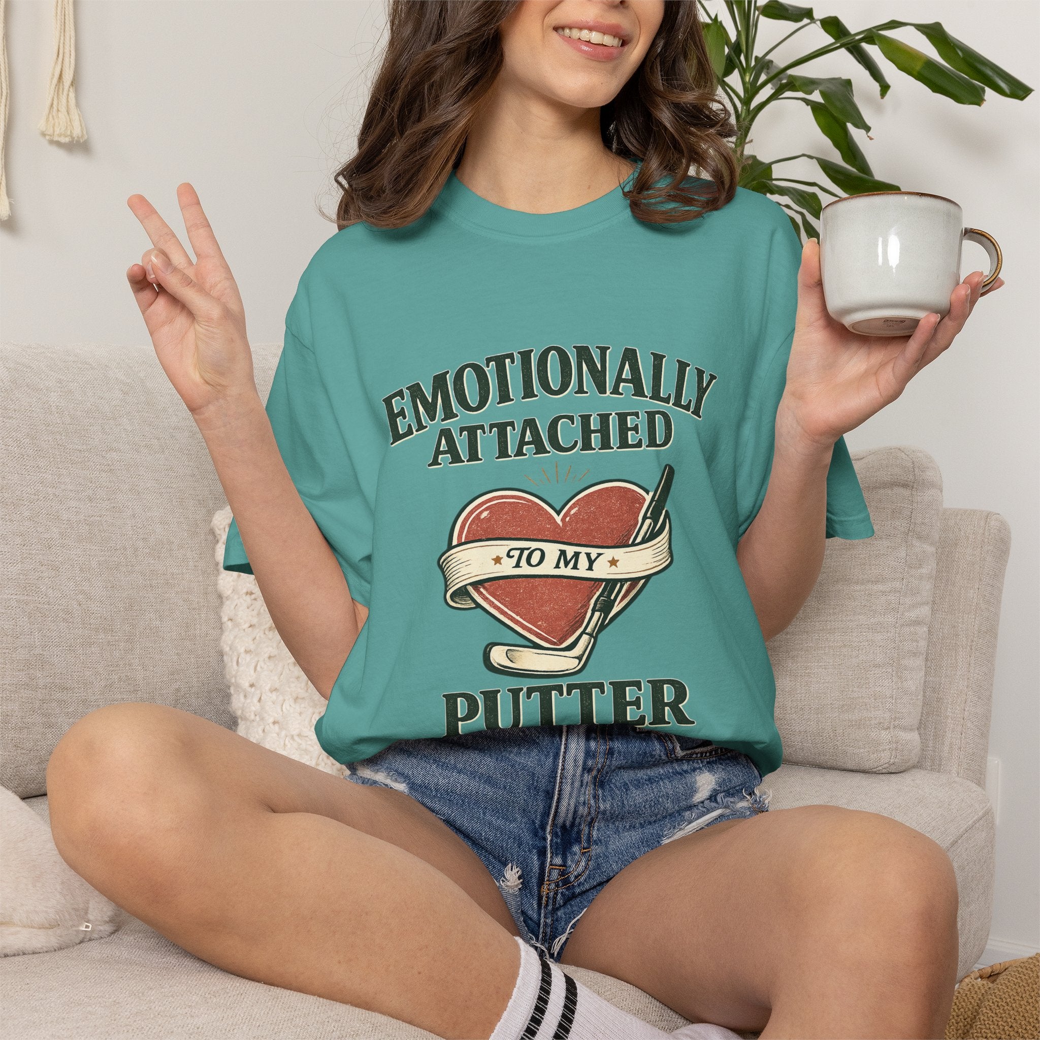 Emotionally Attached to My Putter T-Shirt