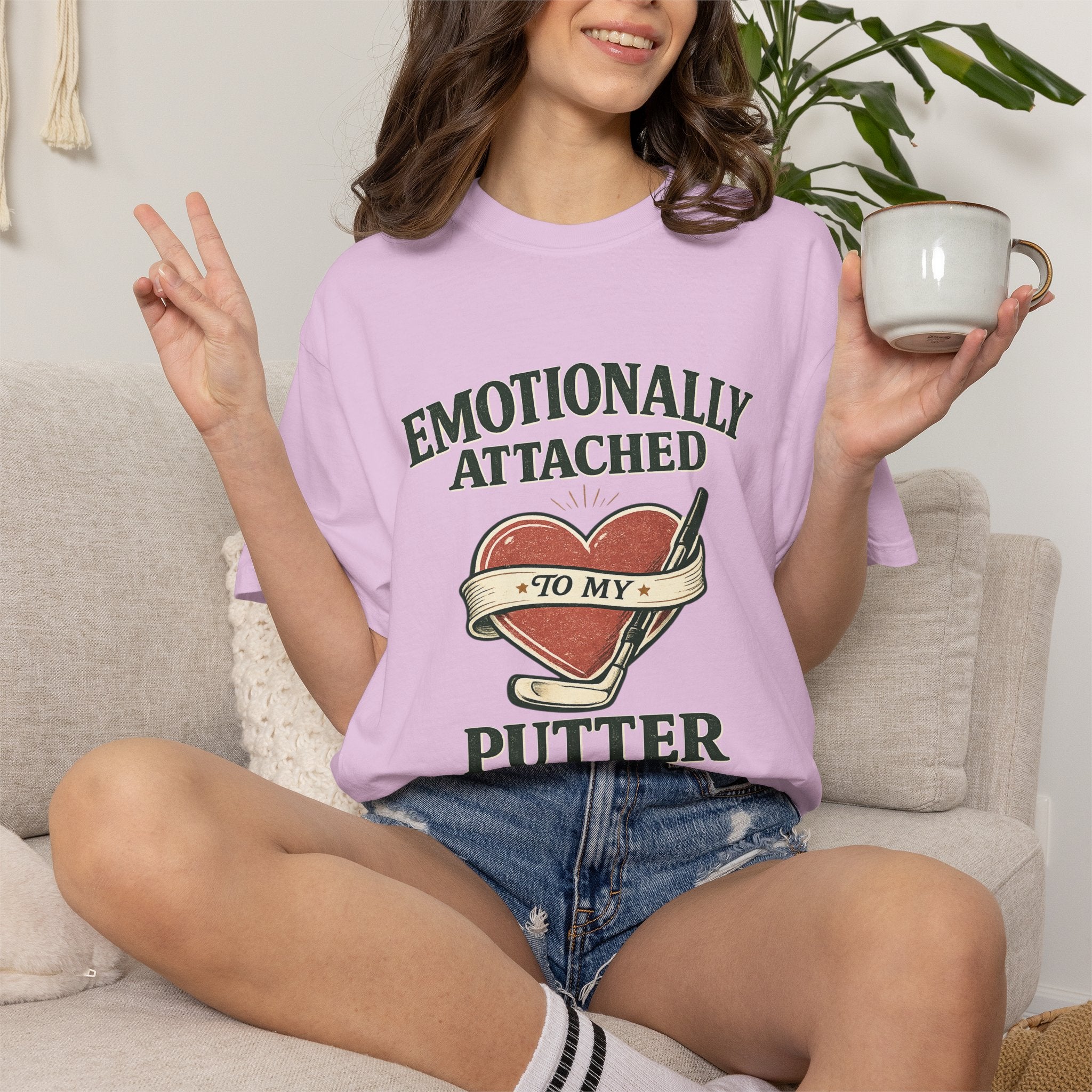 Emotionally Attached to My Putter T-Shirt